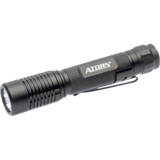 ATORN Latarka kieszonkowa LED 91 mm z bateriami